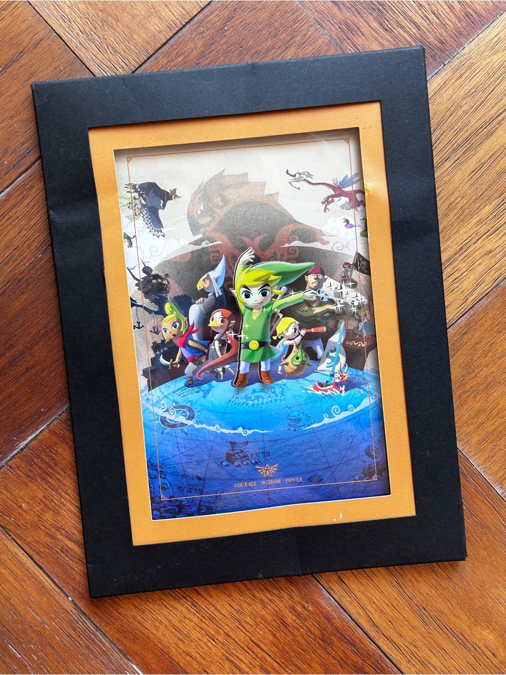 Limited Edition Laser Cel Legend of Zelda Wind Waker 2016